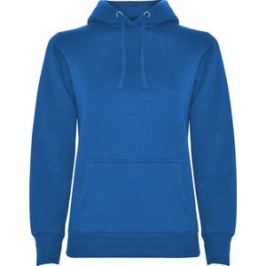 Kobalt Blauwe dames Hoodie met capuchon en koord Urban merk Roly maat XXL