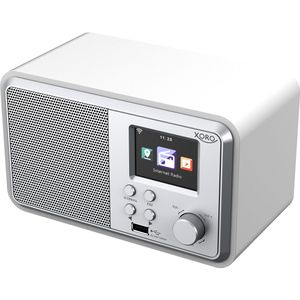 XORO DAB 300 IR - WLAN-Internet Radio - DAB+ - Bluetooth - 6,09 cm kleuren-TFT