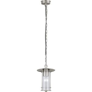 EGLO Lisio - Buitenverlichting - Hanglamp - 1 Lichts - RVS - Helder