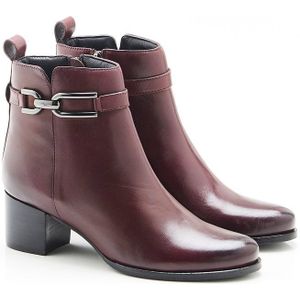 Damart - Laarzen met siergesp - Dames - Rood - 36