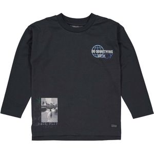 Quapi - Jongens shirt - Black Raven0 116