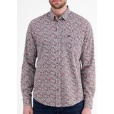 LERROS - Regular Casual Overhemd - Rood