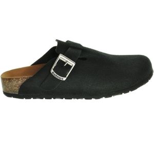 Cebo Bionatura Clogs Zwart Suede Leder maat 40