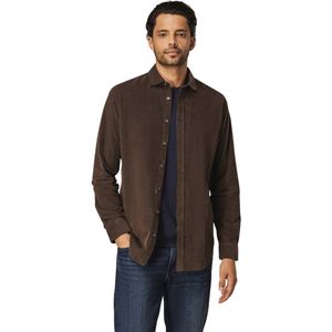 State of Art - Overhemd - Bruin - Corduroy - Katoen