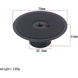 Aluminium Record Gewichtsstabilisator voor Platenspeler - Verbeter Geluidskwaliteit en Verminder Trillingen