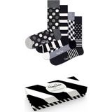 Happy Socks Black & white giftbox - Maat 41-46