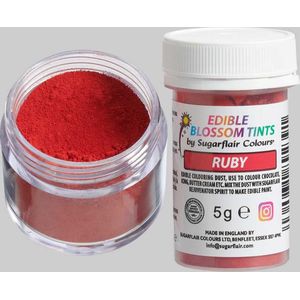 Sugarflair Blossom Tint Dust - Kleurpoeder Eetbaar - Ruby - 5g