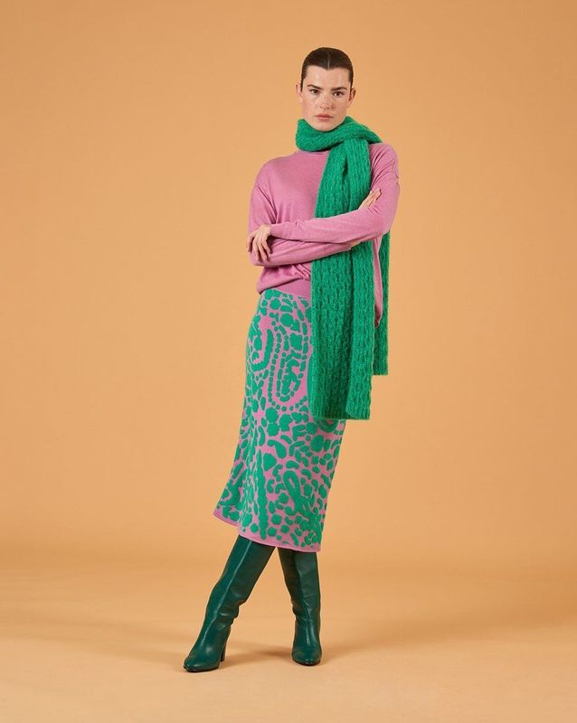 Oilily - Scott knitted skirt - Roze - M