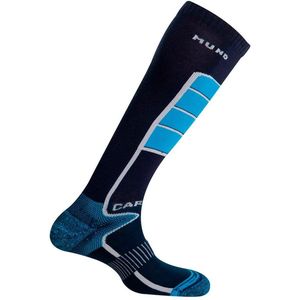 Mund Socks Carving Sokken Blauw EU 34-37 Man