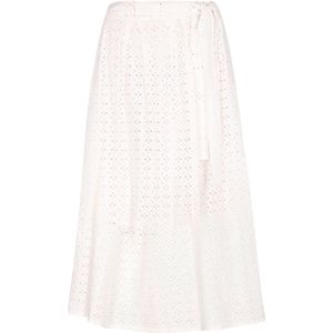 Dreimaster - Midi-rok - Wit - A-lijn