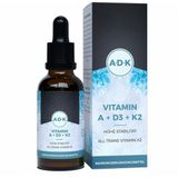 Vitamine A 400 IE + D3 1000 IE + K2 20 mcg Druppels - 50 ML (XL Flacon)