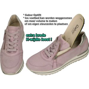Gabor -Dames - paars - sneakers - maat 41