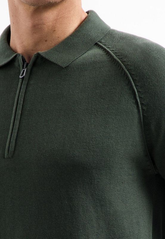 No Excess - Pullover Polo Half Zip - Trui