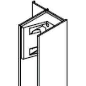 Sub Free basic wand profiel 1900cm chroom, chroom