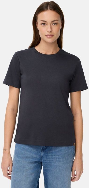 camel active - T-Shirt - Middernachtblauw - Puur Katoen