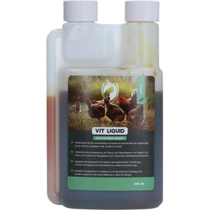 Excellent Vit - Liquid Multivitamine - Vloeibare vitamine - Aanvullend dierenvoer - Hobby - Vitamine A, E, K3, B6, B1, B2 - 250 ml