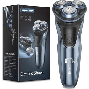 Waterdicht elektrisch scheermes voor mannen met pop-up trimmer en reisslot