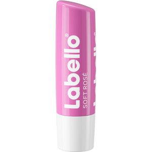 Labello Lippenbalsem Blister Soft Rose - 3 x 4,8 gr - Voordeelverpakking
