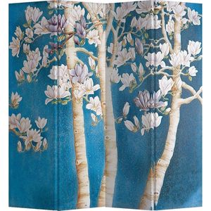 Fine Asianliving Kamerscherm Scheidingswand B160xH180cm 4 Panelen Blossom Trees