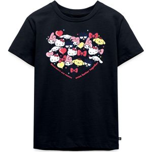 Hello Kitty En Vrienden Ballonnen In Hartvorm Premium T Shirt Kinderen