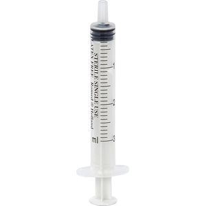 Romed 3-delige injectiespuiten-Spuiten- 2/3ml luer slip 100 stuks
