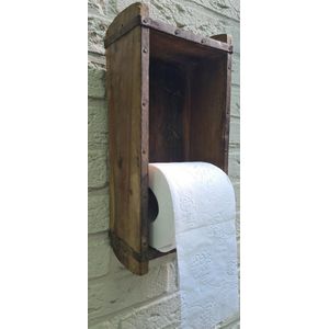 toiletrol houder industrieel - wc rol - houder - oud