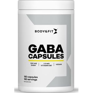 Body & Fit GABA Capsules - Met vitamine B6 - 180 capsules