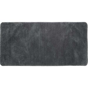 Extra Zachte Badmat 70 x 140 cm Grijs | Wasbaar – geschikt voor vloerverwarming | Douche mat – Badkamermat – Vloermat – Extra zachte mat