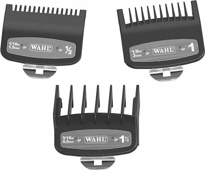 Wahl - Premium Cutting Guides - Opzetkammenset - 1,5-4,5 mm - 3 Stuks