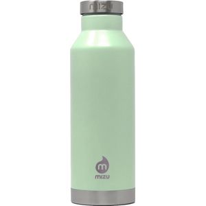 MIZU Thermofles RVS V6 Sea Glasse 560 ml Duurzame Isolerende Drinkfles Groen