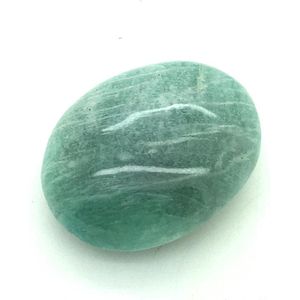 Amazoniet edelstenen zaksteen groen edelsteen intuïtie balans 3 cm