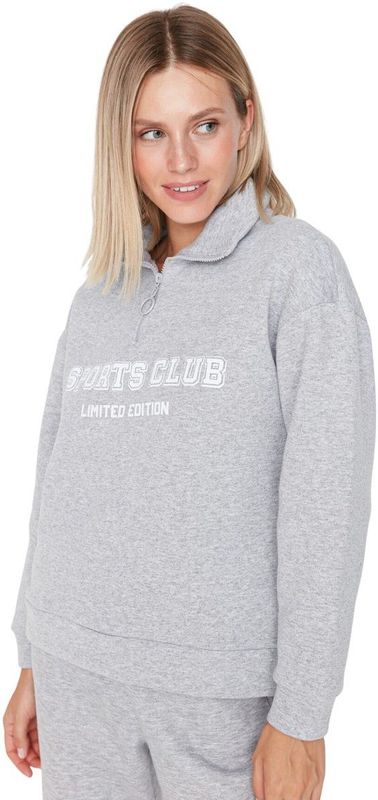 Trendyol - Coltrui - Marineblauw - 100% Katoen