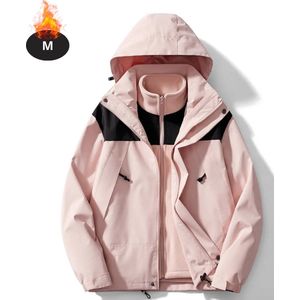 Bovista Skipak - SkiBroek - Skijas - Ski Suit - Wintersport - Dames - Winter - Warm Fleece - Roze - Maat M