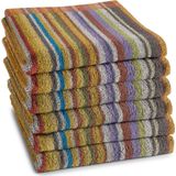 DDDDD - Over The Rainbow - 6x Keukendoek - Set van 6 stuks - Keukenhanddoeken - 50x55cm - Terra