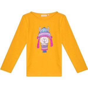 Someone - T-shirt - Maat 98 - Meisjes - Oker -