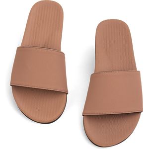 Indosole Slides Essential Light Dames Slippers - Rust - Maat 35/36