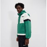 Ellesse - Venturo - Jas - Groen - Standaard Pasvorm - Halve Ritssluiting - Capuchon