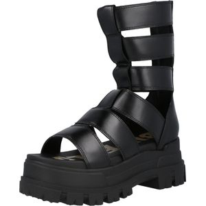 Buffalo sandalen met riem aspha zeus Zwart-39