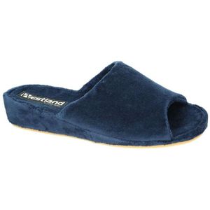 Westland -Heren - blauw donker - pantoffels & slippers - maat 45