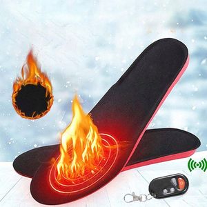 Oplaadbare Elektrische Inlegzolen Maat 41-46 met Afstandsbediening - Verwarmde Binnenzolen voor Skiën, Wandelen, Winterboots, Snowboots, Warme Voeten, Voetenwarmers