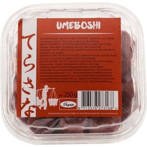 TerraSana Umeboshi gezoute japanse abrikozen (250g)