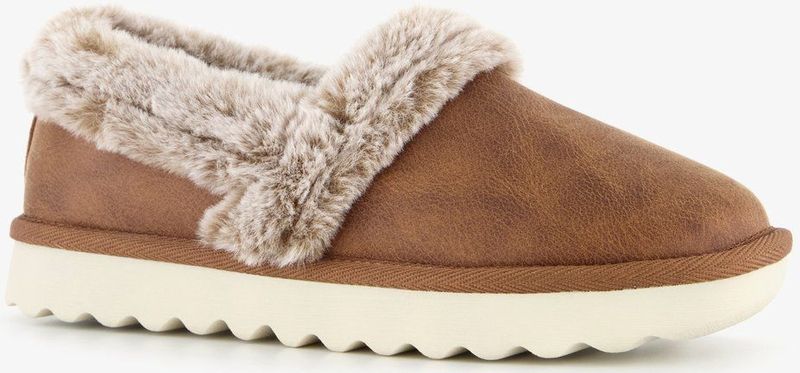 Skechers - Cozy Up - Pantoffels - Bruin