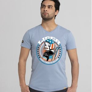 LIGER - Limited Edition van 360 stuks - Claudia Hek - Pin Up - T-Shirt - Maat L