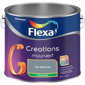 Flexa - Creations Muurverf Extra Mat - Vol Marmer - Mengverf - 2.5 Liter