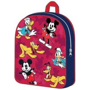 Mickey Mouse rugtas - 30 x 25 cm. - Mickey / Pluto / Donald Duck tas