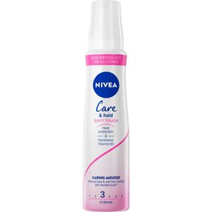 NIVEA - Haarschuim - Verzorging & Stevigheid Zachte Aanzet - 24 Uur Lang Bescherming - 250 ml - 1 stuk