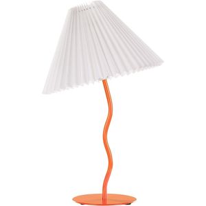 ALWERO - Tafellamp - Oranje - Metaal