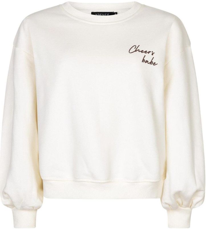 Ydence - WS2529 - Sweat - Ecru - Dames