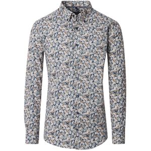 Casamoda - B.D. Casual Fit - Hemd - Grijs - Lange Mouw