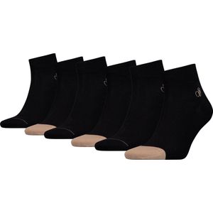 SOKKEN 6 PACK Scotch & Soda kwartsokken voor heren in een verpakking van 6